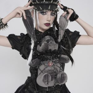 Women's Gothic Chained Rabbit Doll