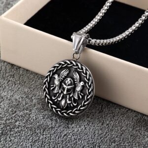 Men's Punk Bird Necklace