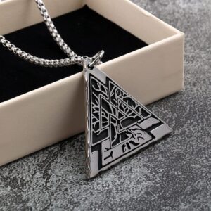 Men's Punk Celtic Tree of Life Necklace