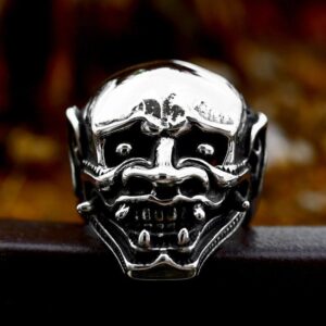 Men's Punk Prajna Skull Ring