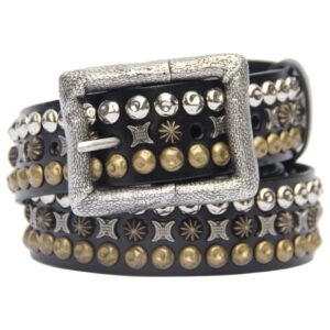 Men's Punk Rivets Belt