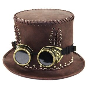 Men's Steampunk Sutural Hat