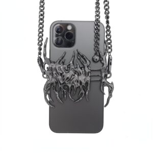 Punk Spider Phone Case Chain