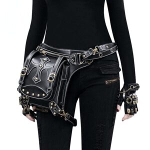 Steampunk Cross Buckles Multi-Purpose Bag
