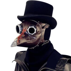 Steampunk Faux Leather Splice Hat