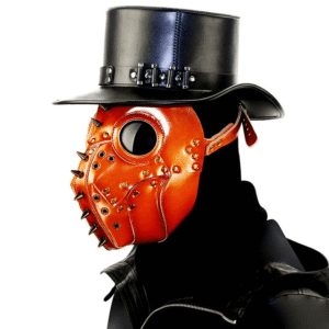 Steampunk Nailed Rivets Halloween Mask