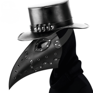Steampunk Nailed Splice Long Beak Mask