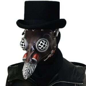 Steampunk Plague Doctor Beak Mask