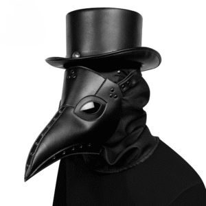 Steampunk Plague Doctor Hooked Beak Mask
