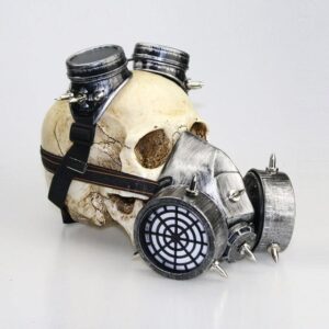 Steampunk Rivets Cosplay Gas Mask