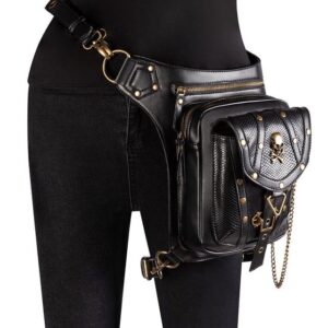 Steampunk Skull Reticulation Bag