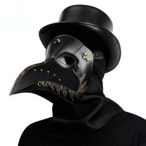 Steampunk Wing Splice Hooked Beak Mask