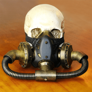 Steampunk Wired Cosplay Gas Mask
