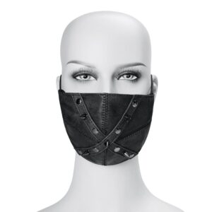 Unisex Steampunk Rivets Splice Mask