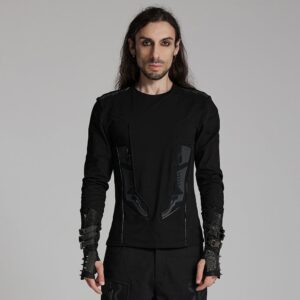 Men's Cyberpunk 3D Amor Patch Shirt