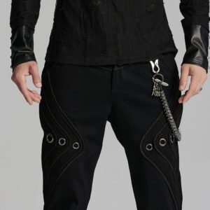 Men's Punk Spine Pendant Waist Chain