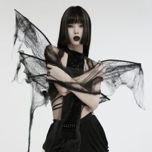 Women's Gothic Butterfly Mesh Wings