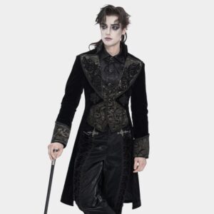 Men's Gothic Lapel Single-breasted Jacket