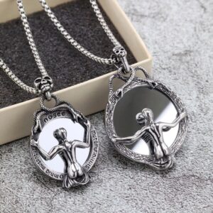 Men's Gothic Narcissus Necklace