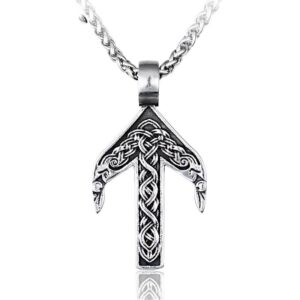 Men's Punk Arrow Necklace