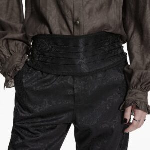 Men's Gothic Pleated Girdle